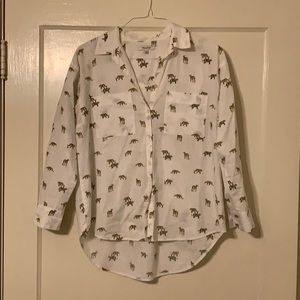 Oversized Madewell Liger Button Down Shirt